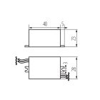 KANLUX ADI 350 ledműködtető 1x3W