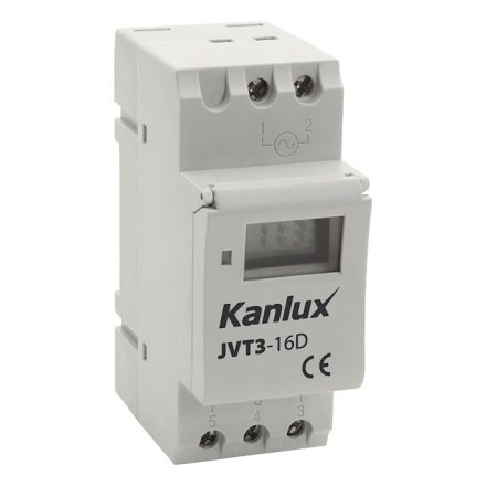 ITS JVT3-16AS sínre szerelhető elektronikus időkapcsoló 