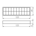 Falon kívüli lámpatest KANLUX NOTUS 4LED