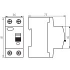 2P ITS KRD6-2/25/100 Életvédelmi relé
