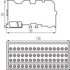 ITS KTB-125-15-M elosztóblokk