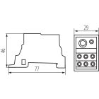 KTB-125-1-M elosztó blokk
