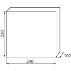 ITS KDB-F08T sülly. elosztódoboz