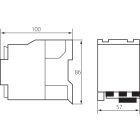 ITS KCP-32-230 mágneskapcsoló, teljesítmény kontaktor 