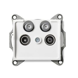   MOWION LOGI 02-1590-002 TV-2xSAT, végzáró csatlakozóaljzat