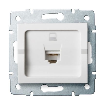 MOWION LOGI 02-1400-002 Szimpla számítógép-csatlakozó (RJ45Cat 6 Jack)