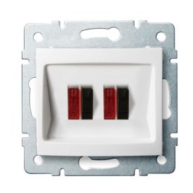 MOWION LOGI 02-1820-002 Dupla hangszóró-csatlakozóaljzat