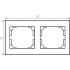 MOWION LOGI 02-1470-002 Kettes keret, vízszintes