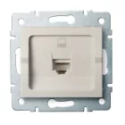 MOWION LOGI 02-1390-003 Szimpla számítógép-csatlakozó (2x RJ45Cat 5e Jack)