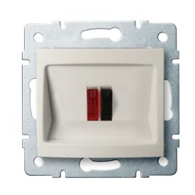   MOWION LOGI 02-1450-003 Szimpla hangszóró-csatlakozóaljzat