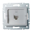 MOWION LOGI 02-1390-043 Szimpla számítógép-csatlakozó (2x RJ45Cat 5e Jack)