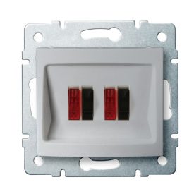 MOWION LOGI 02-1820-043 Dupla hangszóró-csatlakozóaljzat