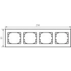 MOWION LOGI 02-1490-041 Négyes keret, vízszintes