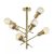 Scepter csillár, 6 db E27 foglalattal, arany színű