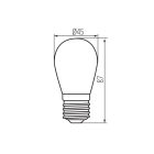 LED fényforrás KANLUX ST45 LED