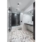 KANLUX ASTEN IP44 8W-NW-B oldalfali LED lámpatest 