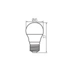 LED fényforrás KANLUX BILO LED