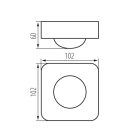 KANLUX SENZO PIR mozgásérzékelő 