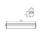 KANLUX LINUS LED 4W-NW Bútorvilágító LED lámpatest