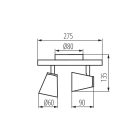 KANLUX ENALI EL-2I B lámpa GU10