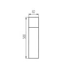 Cserélhető fényforrású kerti lámpatest KANLUX VADRA