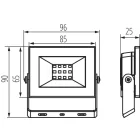 MILEDO GRUN NV LED-10-B LED-es reflektor 