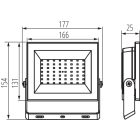 MILEDO GRUN NV LED-50-B LED-es reflektor 