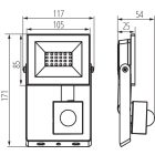 MILEDO GRUN NV LED-20-B-SE LED-es reflektor 