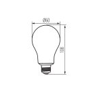 LED fényforrás KANLUX XLED A60 SW