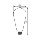 LED fényforrás KANLUX XLED ST64 SW