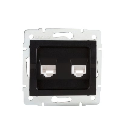 MOWION LOGI 02-1420-042 Dupla, független számítógép-csatlakozó (2x RJ45Cat 6 Jack)