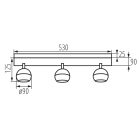 KANLUX GALOBA EL-3I W lámpa GU10