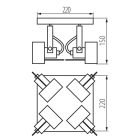 KANLUX SONDA II EL-4O W lámpa GU10
