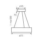  KANLUX JASMIN C 370-G/O függő lámpa E27