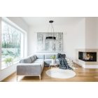 KANLUX JASMIN C 470-B függő lámpa E27