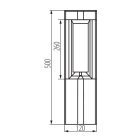 Cserélhető fényforrású kerti lámpatest KANLUX PEVO