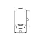 KANLUX AQILO E27 IP65 DSO-B lámpa