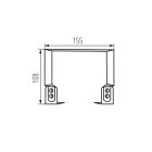 KANLUX HBPHS BRACKET tartókonzol