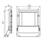 KANLUX FL AGOR PRO 200W NW LED-es reflektor 