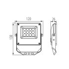 KANLUX ACETE 10W CCT GR LED-es reflektor