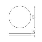 KANLUX-SMART S Mennyezeti LED lámpa 20W CCT