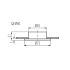 KANLUX GAVI GAVI CT-2116B-C/M Spot lámpatest bútorba