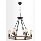 Universo Kender kötél csillár 6x E27 foglalattal, 600×1000MM