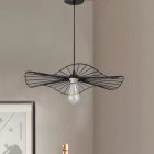 Universo mennyezeti lámpa, függeszték, E27, max. 60W, IP20, fekete