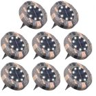 Union Knights Napelemes taposólámpa, három féle, 4 db-os kiszerelés