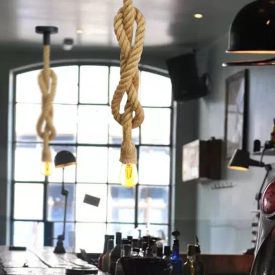   Universo kender kötél függeszték 1x E27 foglalattal, 1500mm