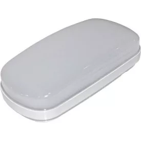 LUMEN 12W 4000K LED mennyezeti lámpa opál ovál IP54