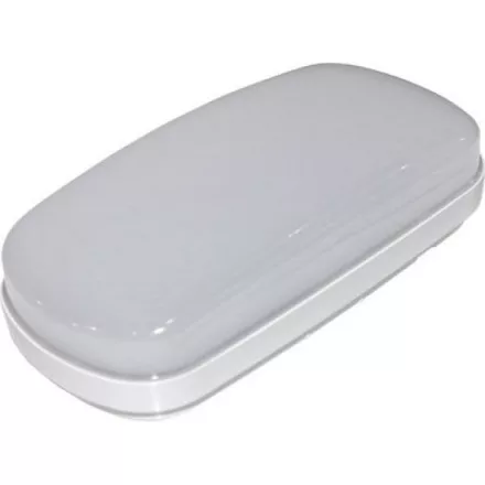 LUMEN 12W 4000K LED mennyezeti lámpa opál ovál IP54