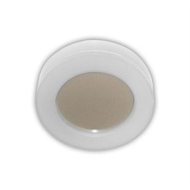 LUMEN LED lámpatest 15W Inox tükrös kör IP65 1200Lm