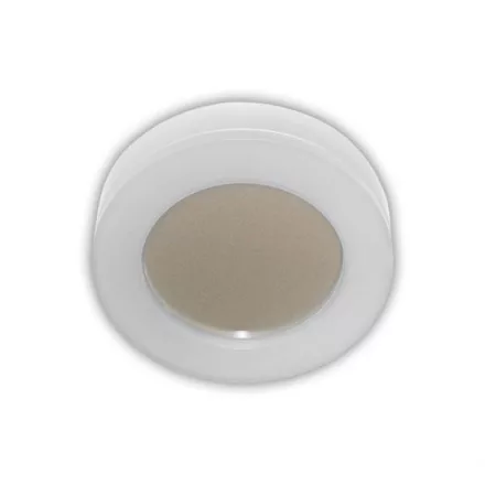 LUMEN LED lámpatest 15W Inox tükrös kör IP65 1200Lm